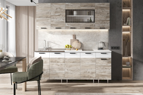 Кухонный гарнитур Рио New 2,0 м (Миф)